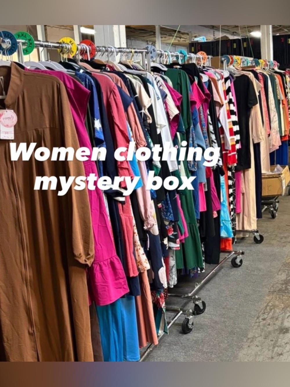 Women's Resale Liquidation Clothing Mystery Box Mixed Sizes Boutique Lot of 40